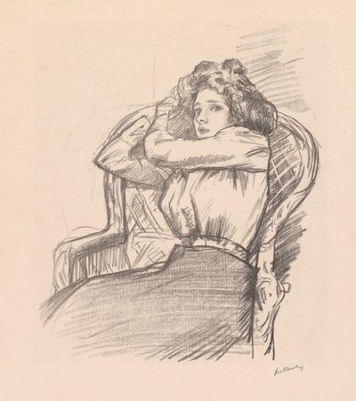 Bez tytułu („Babette”) autorstwa Albert de Belleroche