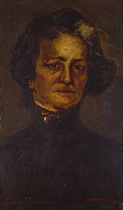 Eusapia Palladino autorstwa Albert von Keller