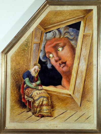 Zwiastowanie autorstwa Alberto  Savinio