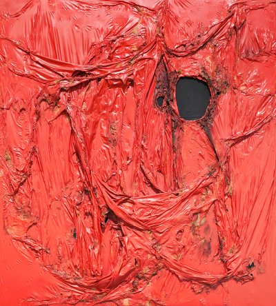 Great Rosso autorstwa Alberto Burri