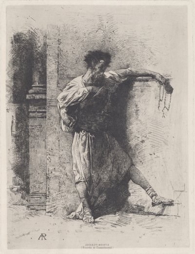 Brutalizacja (pamiątka z Konstantynopola)] autorstwa Alberto Pasini