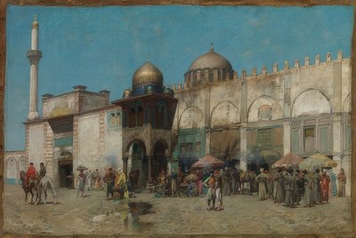Meczet. 1886 autorstwa Alberto Pasini