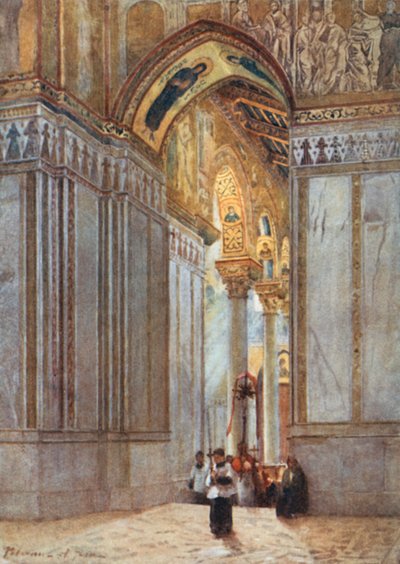W katedrze w Monreale autorstwa Alberto Pisa