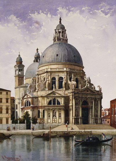 Santa Maria della Salute, Wenecja autorstwa Alberto Prosdocini or Prosdocimi