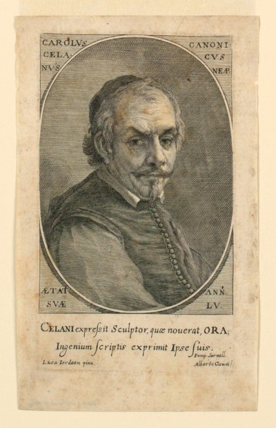 Portret Karola Celanusa (Celani) autorstwa Albertus Clouwet