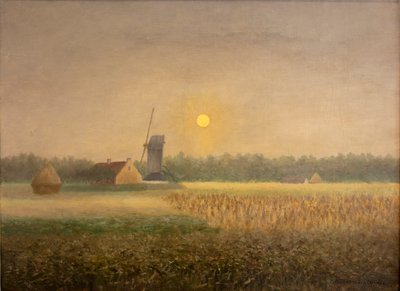 Wiatraczki w Latem w świetle księżyca autorstwa Albijn Van den Abeele