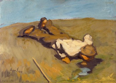 Wiosna lub Źródło autorstwa Albin Egger-Lienz