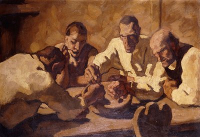 Posiłek autorstwa Albin Egger Lienz
