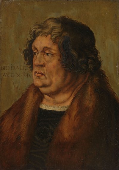Willibald Pirckheimer autorstwa Albrecht (after) Durer or Duerer
