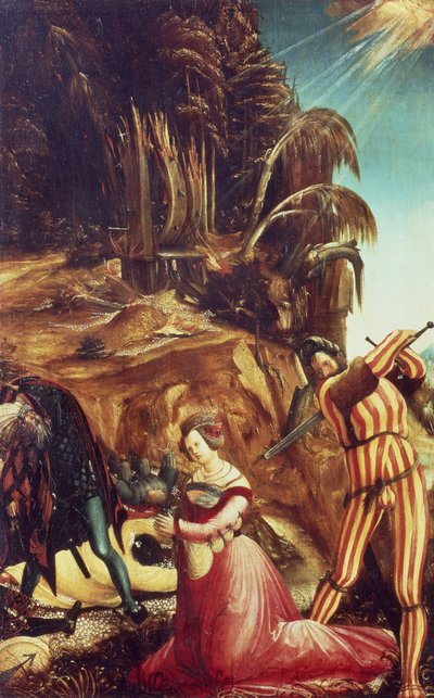 00228 Ścięcie św. Katarzyny, ok. 1505-10 autorstwa Albrecht Altdorfer