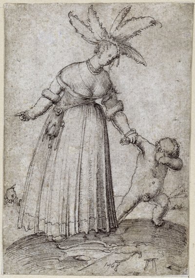 Altdorfer, Albrecht - Wenus i Kupidyn autorstwa Albrecht Altdorfer