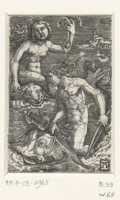 Arion i Nereida autorstwa Albrecht Altdorfer