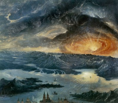 Bitwa pod Issos między Aleksandrem Wielkim a Dariuszem III autorstwa Albrecht Altdorfer