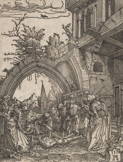 Ścięcie Jana Chrzciciela, 1512 autorstwa Albrecht Altdorfer