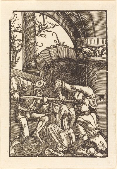 Chrystus ukoronowany cierniem autorstwa Albrecht Altdorfer