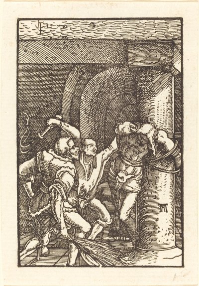 Chrystus ubiczowany autorstwa Albrecht Altdorfer