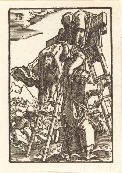 Chrystus zdjęty z krzyża autorstwa Albrecht Altdorfer