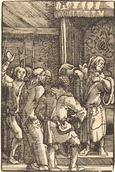 Chrystus przed Kajfaszem autorstwa Albrecht Altdorfer