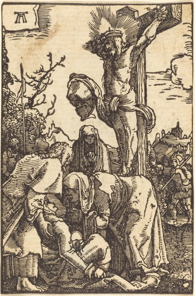 Chrystus na krzyżu autorstwa Albrecht Altdorfer