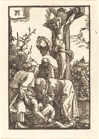 Chrystus na krzyżu autorstwa Albrecht Altdorfer