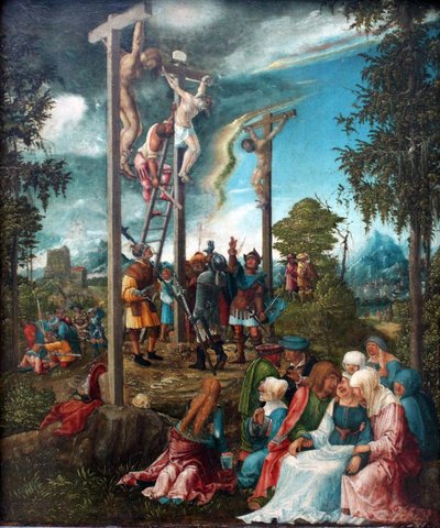 Ukrzyżowanie Jezusa autorstwa Albrecht Altdorfer