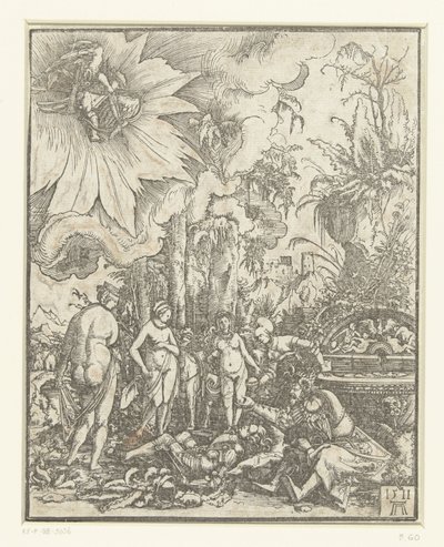 Marzenie Paryża Wyrok Paryża autorstwa Albrecht Altdorfer