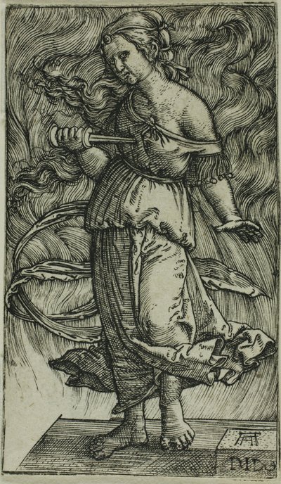 Dido zabijająca samą siebie autorstwa Albrecht Altdorfer