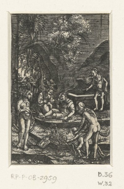 Sen o Paryżu Wyrok Paryża autorstwa Albrecht Altdorfer