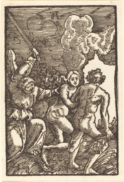 Wypędzenie z raju autorstwa Albrecht Altdorfer