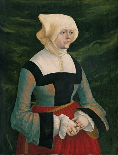 niemiecki: Bildnis einer jungen Frau Portret młodej kobiety autorstwa Albrecht Altdorfer