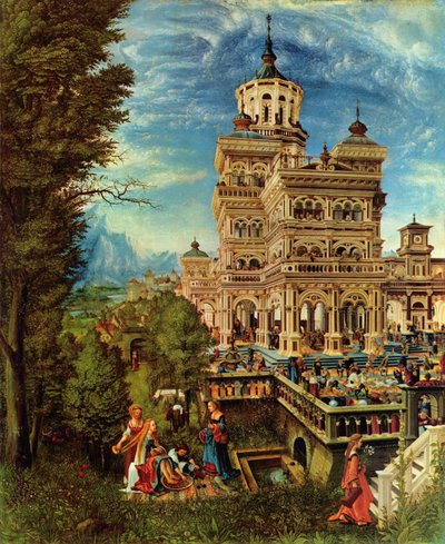 Niemiecki: Susanna im Bade Susanna and the Elders autorstwa Albrecht Altdorfer