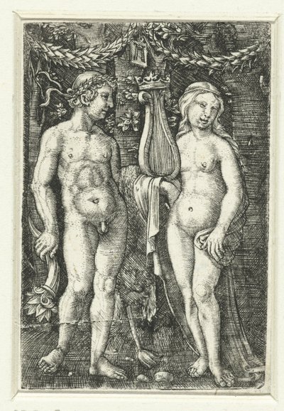 Herkules i muza autorstwa Albrecht Altdorfer