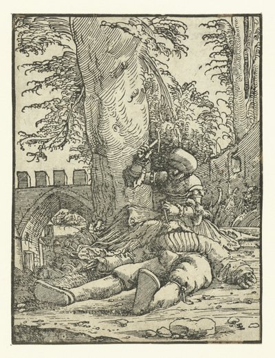 Jael zabija Sisera autorstwa Albrecht Altdorfer