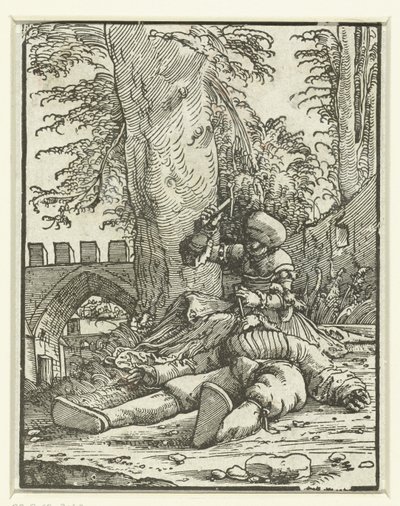 Jael zabija Sisera autorstwa Albrecht Altdorfer