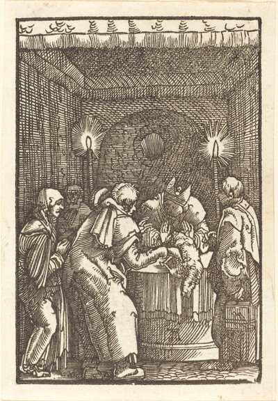 Odmowa ofiary Joachima autorstwa Albrecht Altdorfer