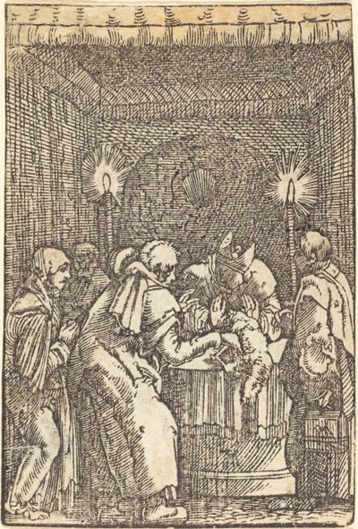 Odmowa ofiary Joachima autorstwa Albrecht Altdorfer