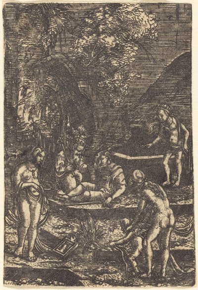 Wyrok Paryża autorstwa Albrecht Altdorfer
