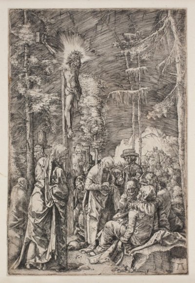 Chrystus na krzyżu autorstwa Albrecht Altdorfer