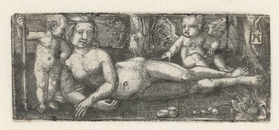 Leżąca Wenus z dwoma puttami autorstwa Albrecht Altdorfer