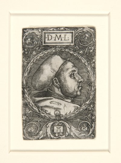 Marcin Luter, 1521 autorstwa Albrecht Altdorfer