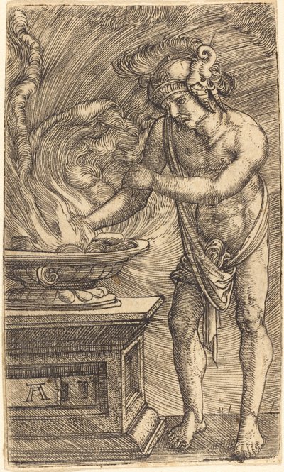 Mucius Scaevola autorstwa Albrecht Altdorfer
