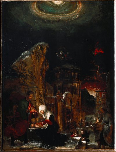 Narodzenia (malarstwo) autorstwa Albrecht Altdorfer