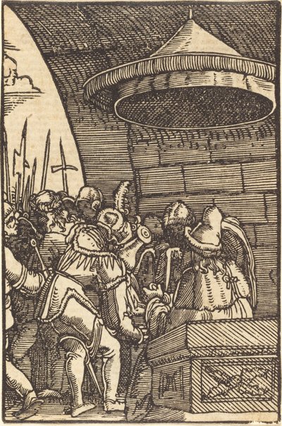 Piłat myje ręce autorstwa Albrecht Altdorfer