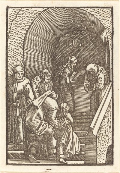 Prezentacja Dziewicy autorstwa Albrecht Altdorfer
