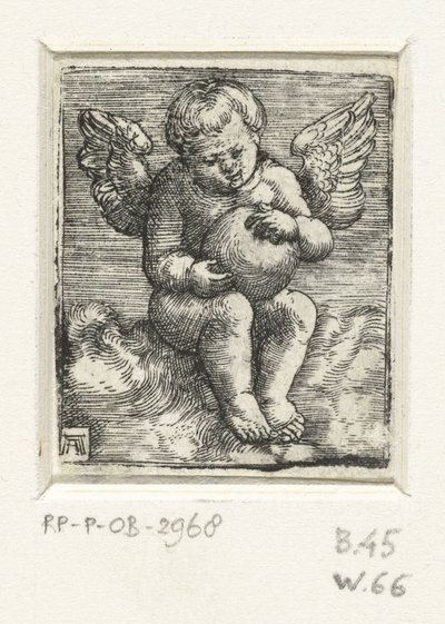 Putto z piłką autorstwa Albrecht Altdorfer