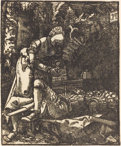 Pyramus i Thisbe autorstwa Albrecht Altdorfer