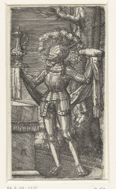 Rycerz z winem i chlebem autorstwa Albrecht Altdorfer