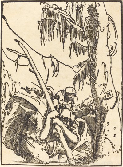 Święty Krzysztof autorstwa Albrecht Altdorfer