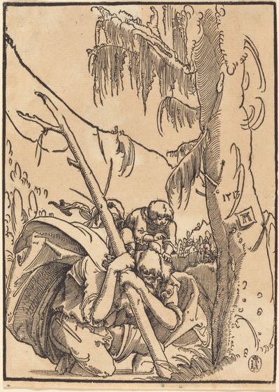Święty Krzysztof autorstwa Albrecht Altdorfer
