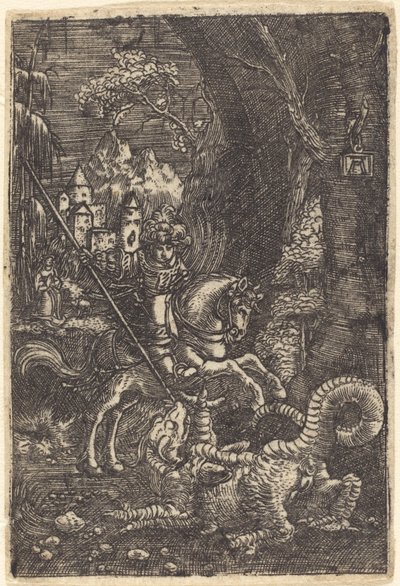 Święty Jerzy autorstwa Albrecht Altdorfer
